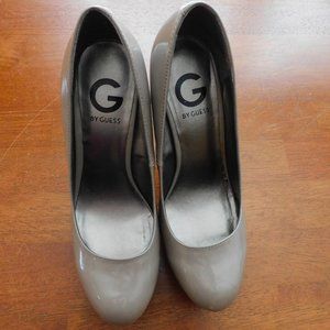 G By Guess Grey/Beige High Heel Shoes